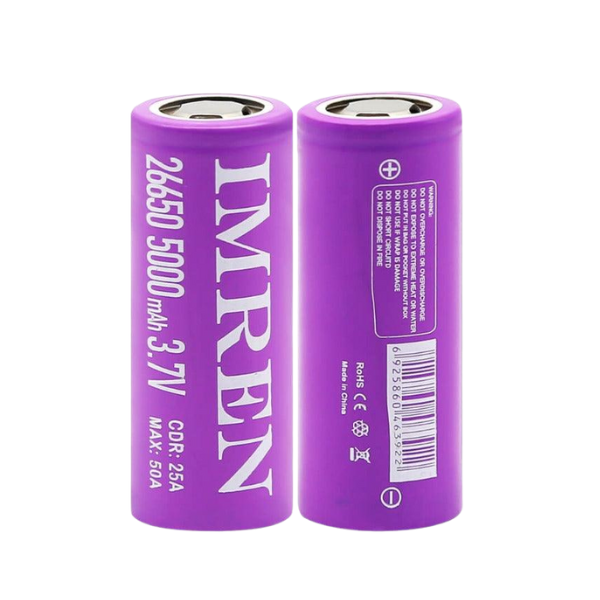 Batteries / Imren PURPLE 26650